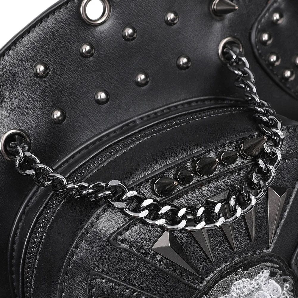 Biker Leg Bag - Classic Steampunk Rider Thigh Bag - Image 6