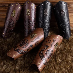 Steampunk Gloves - Armored Wrist Guard