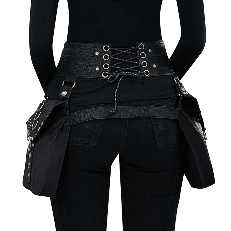 Steampunk Wallet - Braided Rivet Lock Clutch - Image 5