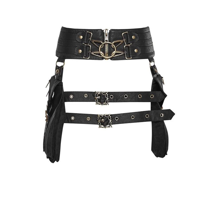Steampunk Wallet - Braided Rivet Lock Clutch - Image 9