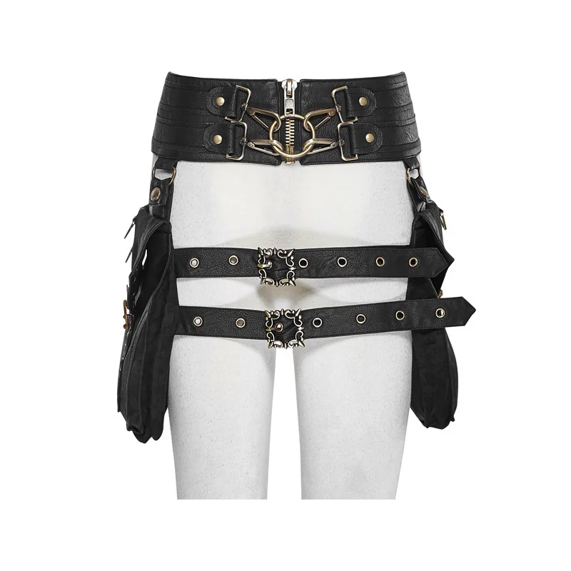 Steampunk Wallet - Braided Rivet Lock Clutch - Image 14
