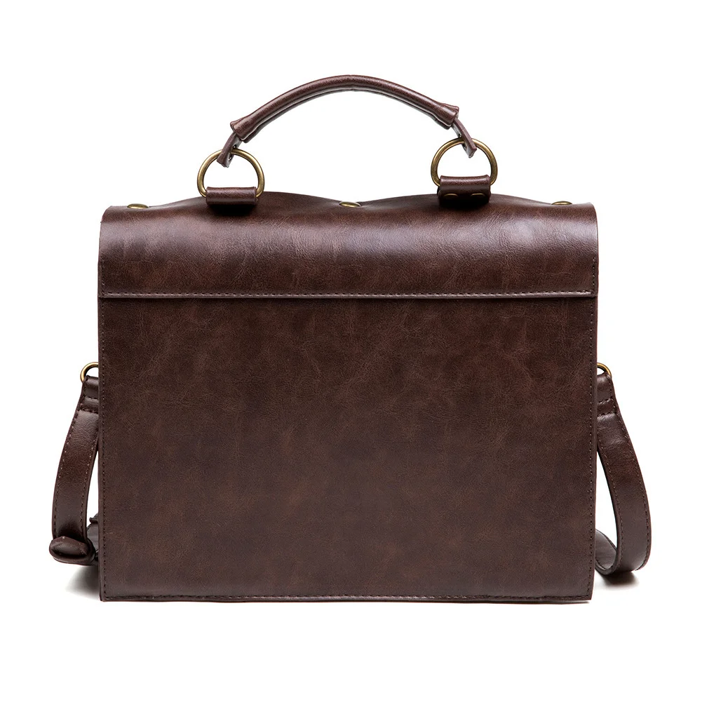 Steampunk Crossbody Saddle Bag - Riveted Motorcycle - Image 13