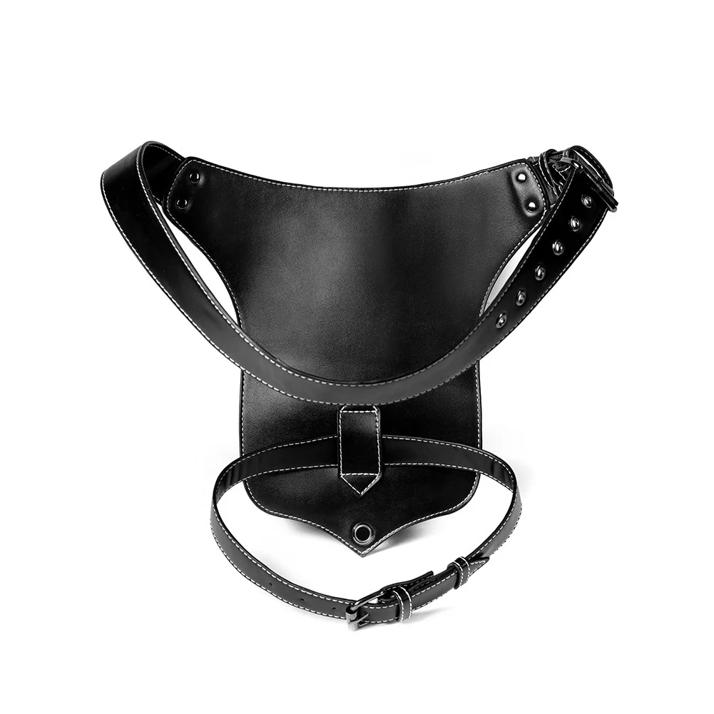 Motorcycle Thigh Bag - Steampunk Chain Rider Leg Bag - Image 5