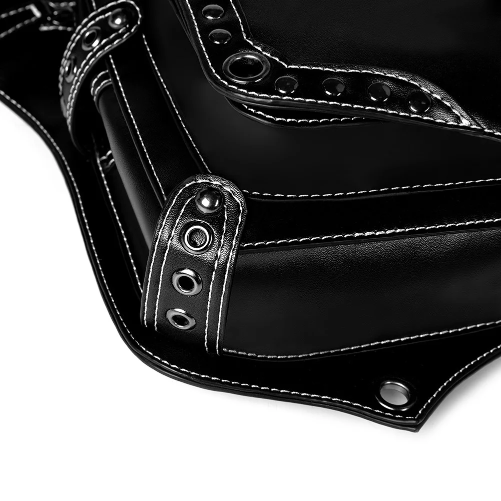 Motorcycle Thigh Bag - Steampunk Chain Rider Leg Bag - Image 12