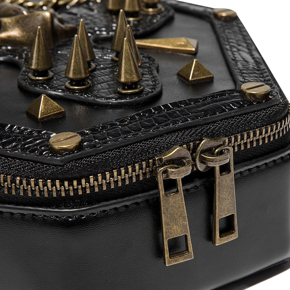 Steampunk Wallet - Crocodile Embossed Pillow - Image 6