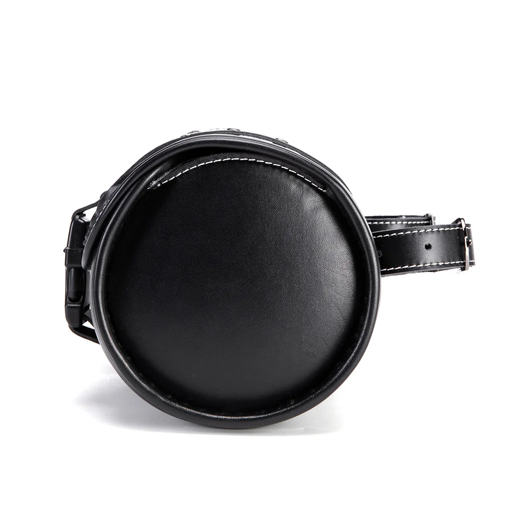Motorcycle Tail Bag - Multi-Pocket Navigator PU Leather - Image 8