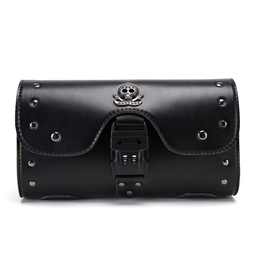 Motorcycle Tail Bag - Multi-Pocket Navigator PU Leather - Image 11