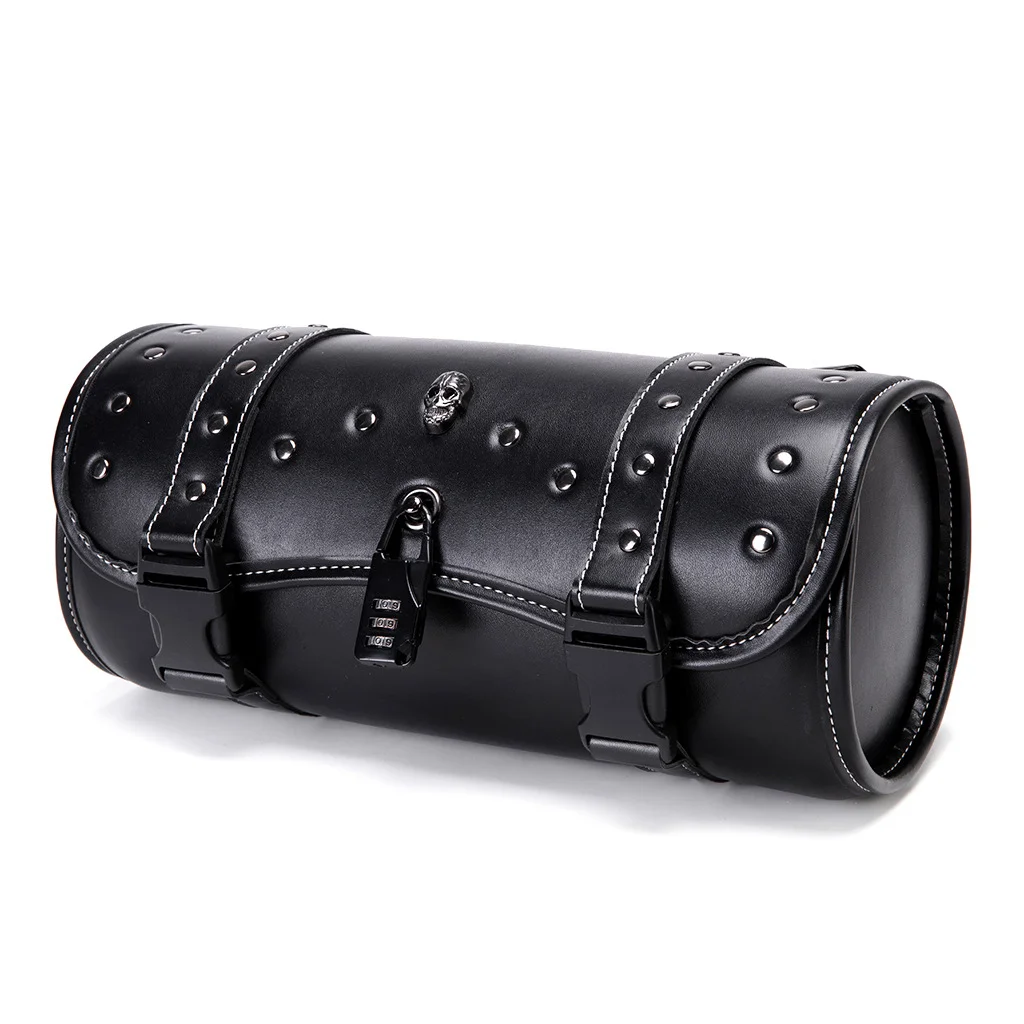 Motorcycle Tail Bag - Multi-Pocket Navigator PU Leather - Image 16