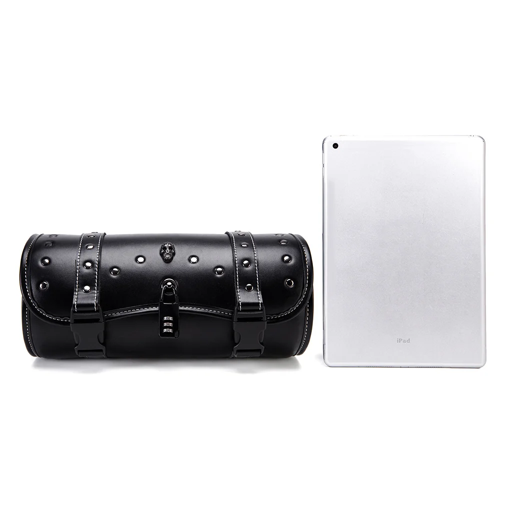 Motorcycle Tail Bag - Multi-Pocket Navigator PU Leather - Image 19