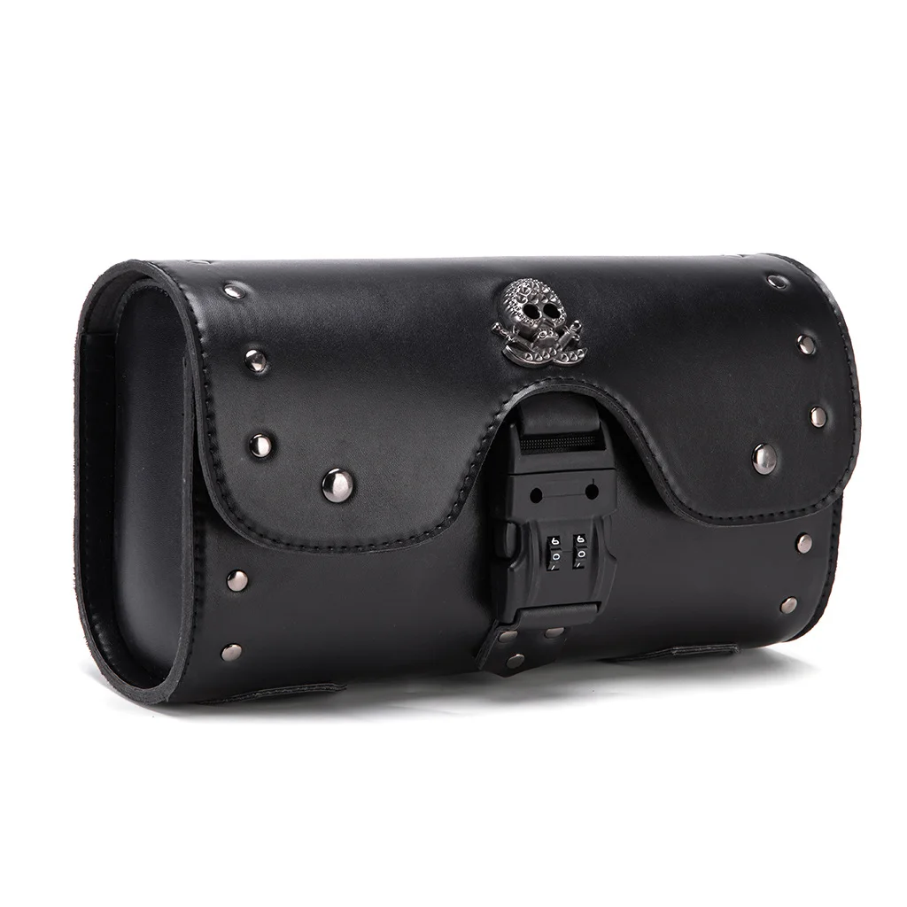 Motorcycle Tail Bag - Multi-Pocket Navigator PU Leather - Image 20