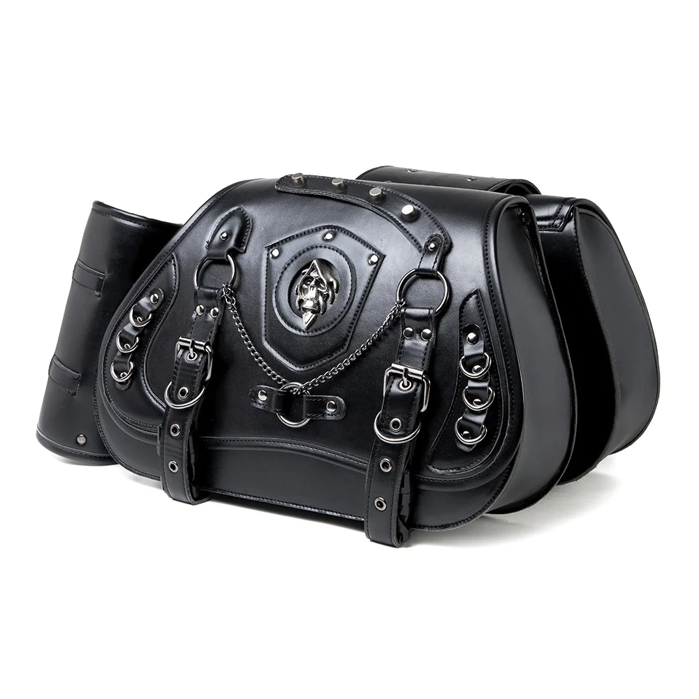 Sportster Saddlebags - Slim Profile Leather Motorcycle Bags
