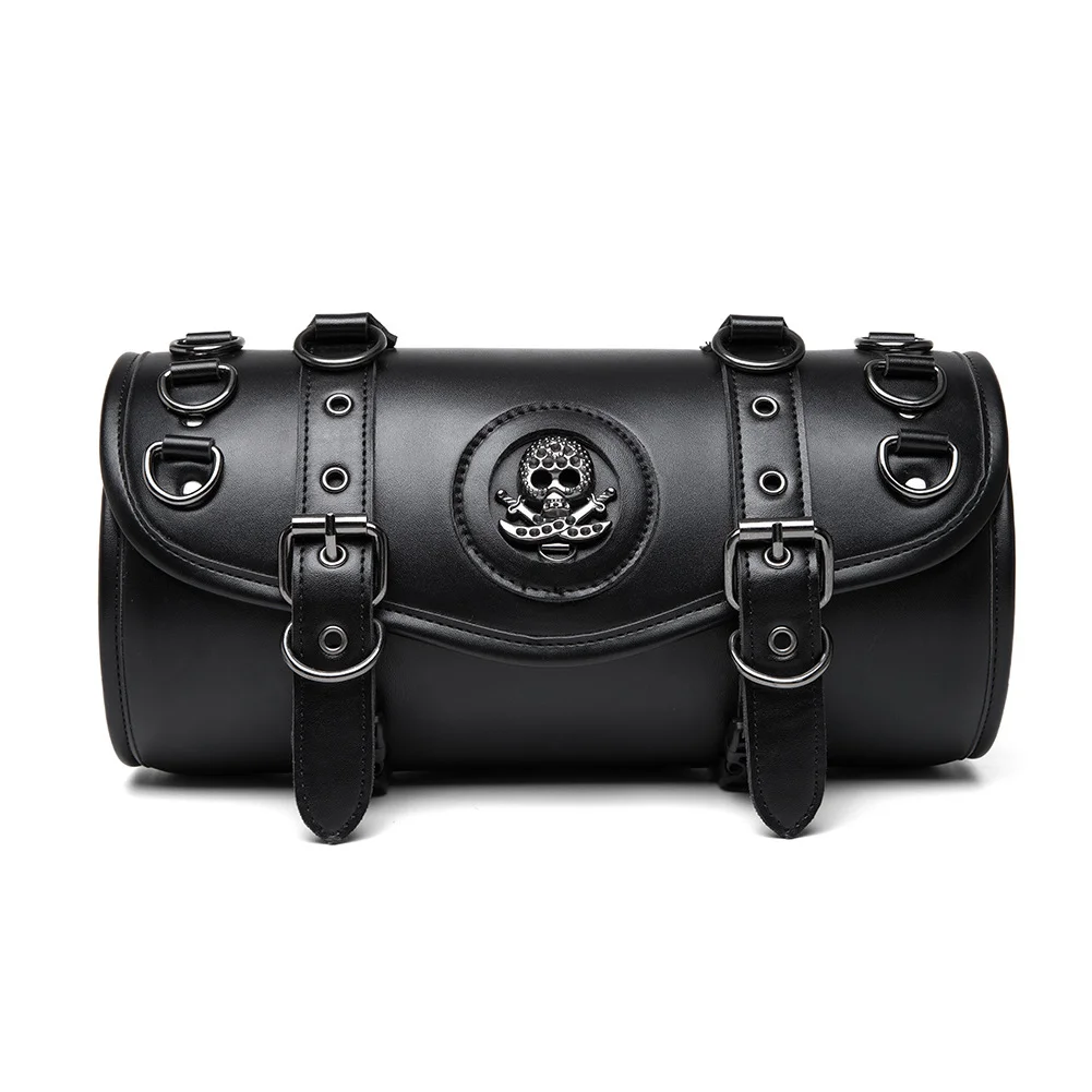 Motorcycle Tail Bag - Compact Saddle Style PU Leather - Image 10