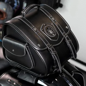 Sportster Saddlebags - Oversized Touring Leather Bag