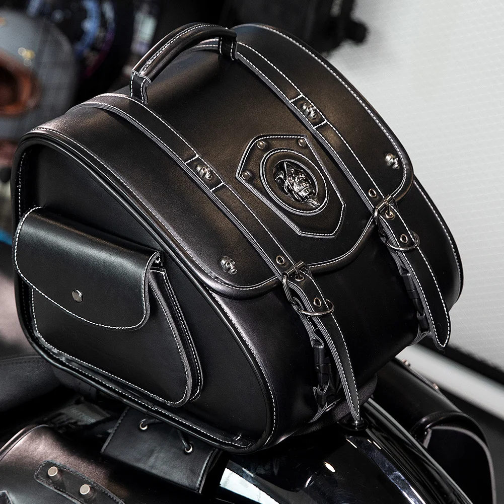 Sportster Saddlebags - Oversized Touring Leather Bag