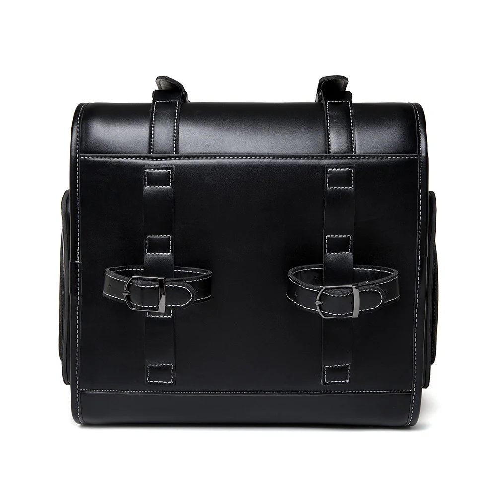 Sportster Saddlebags - Oversized Touring Leather Bag - Image 6