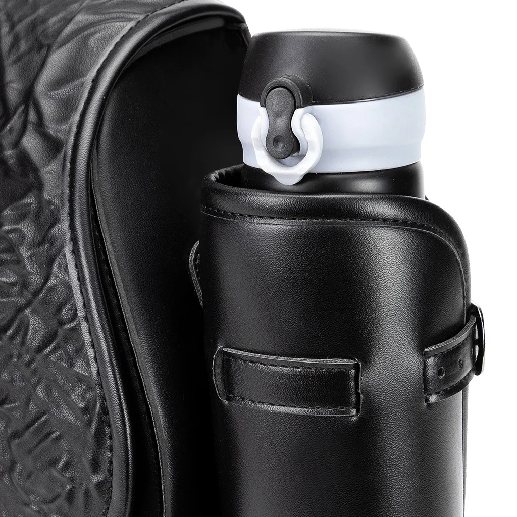 Softail Saddlebags - Anti-Theft Security Leather Bag Set - Image 15