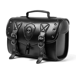 Sportster Saddlebags - Quick-Release Buckle Leather Bag