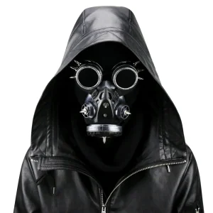 Steampunk Resin Gas Mask - Dark/Gold/Classic Editions