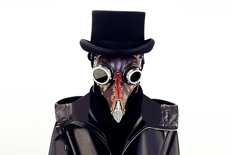 Steampunk Plague Doctor Bird Mask
