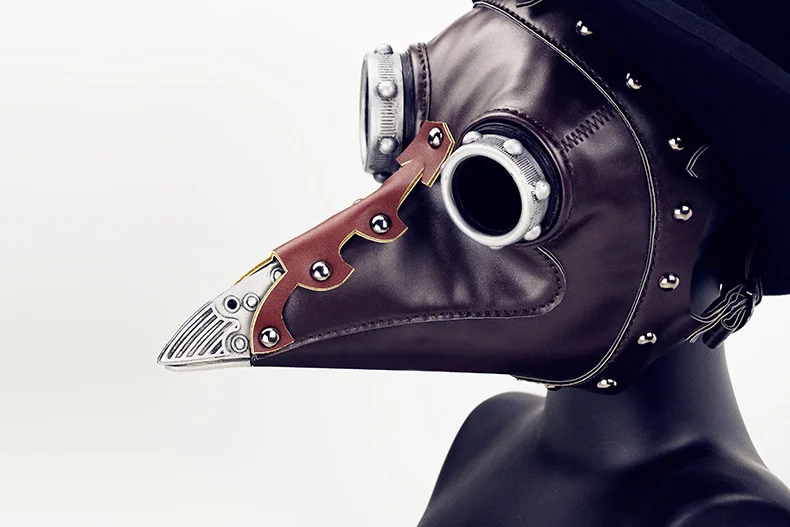Steampunk Plague Doctor Bird Mask - 图片 2