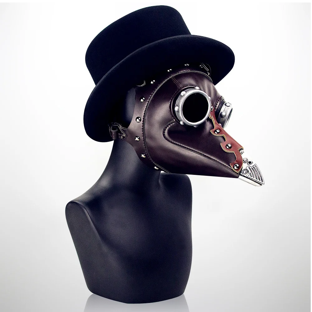 Steampunk Plague Doctor Bird Mask - 图片 3