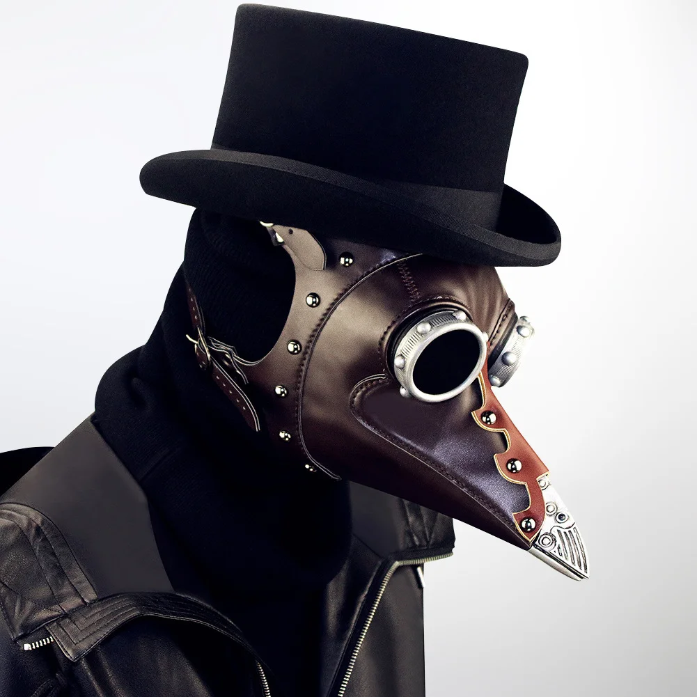 Steampunk Plague Doctor Bird Mask - 图片 4