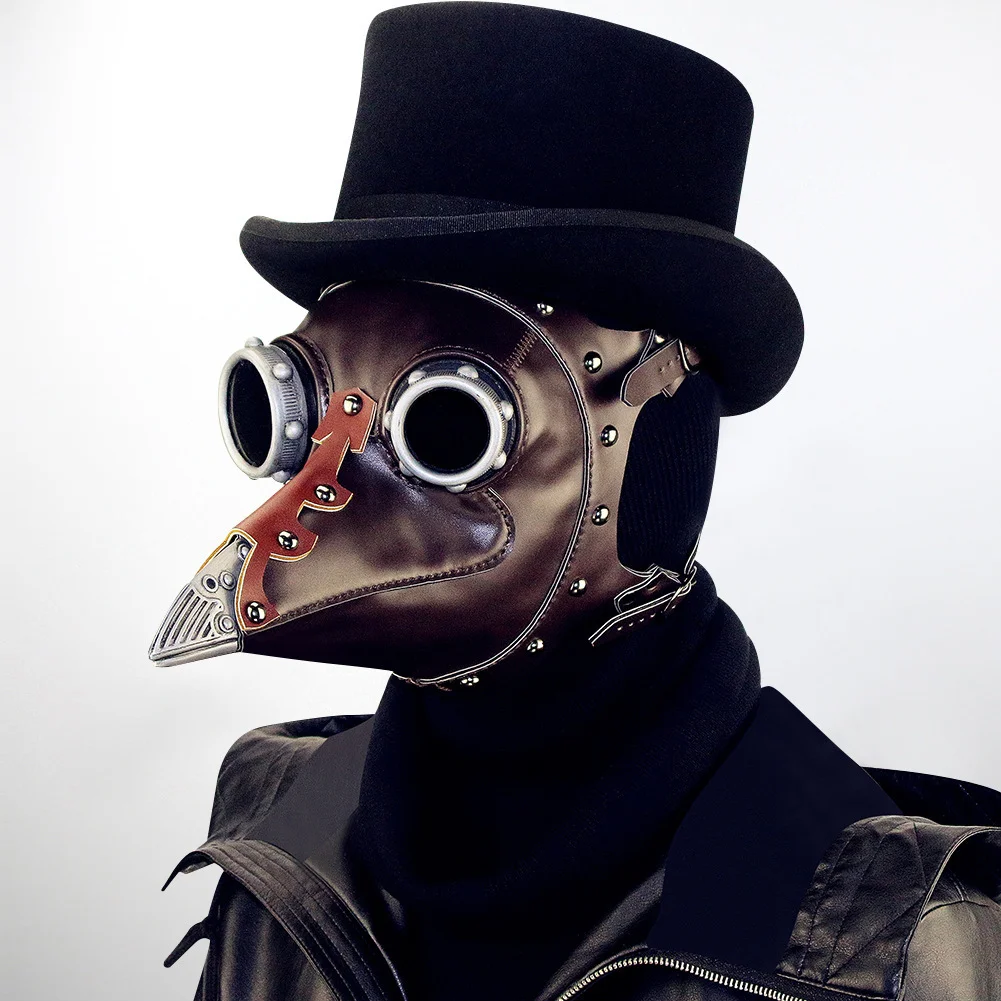 Steampunk Plague Doctor Bird Mask - 图片 5