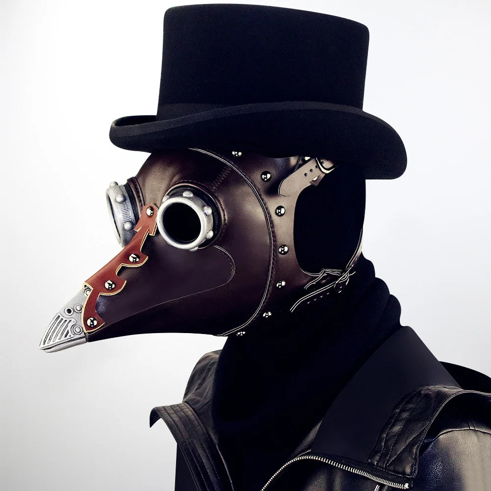 Steampunk Plague Doctor Bird Mask - 图片 8