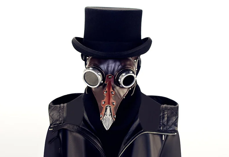 Steampunk Plague Doctor Bird Mask - 图片 9