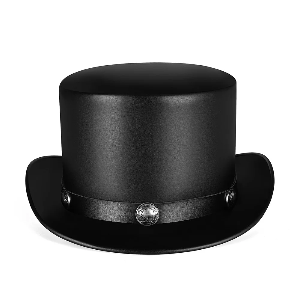 Steampunk Bowler Hat - Victorian Acrylic with Brass Gears - Image 4