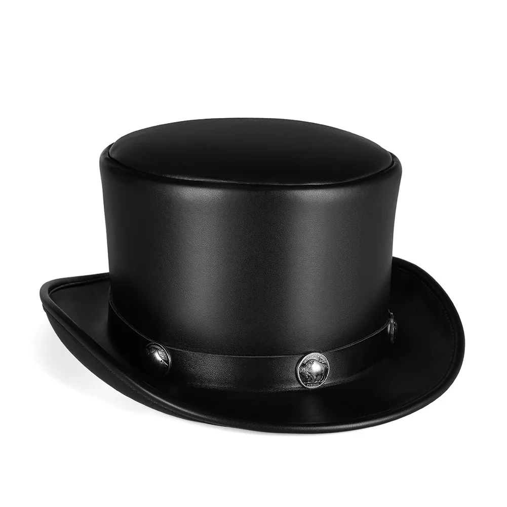 Steampunk Bowler Hat - Victorian Acrylic with Brass Gears - Image 13