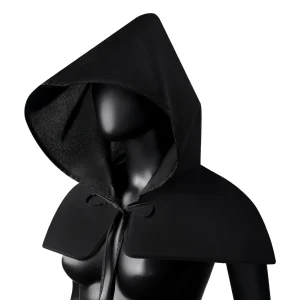Steampunk PU Leather Cape