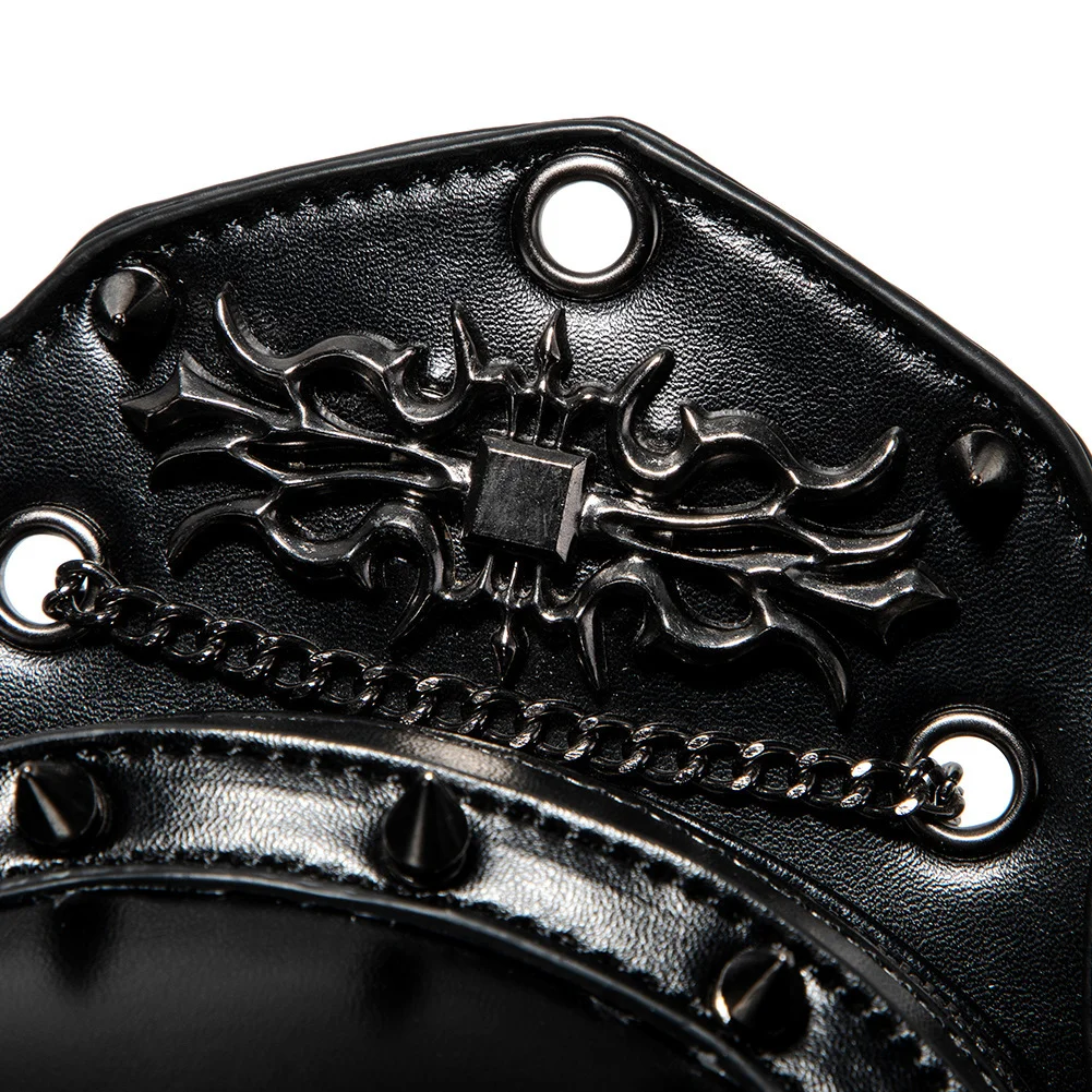 Motorcycle Leg Bag - Compact Steampunk Biker Hip Bag - Image 19
