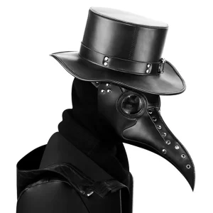 Steampunk Plague Doctor Mask - PU Leather